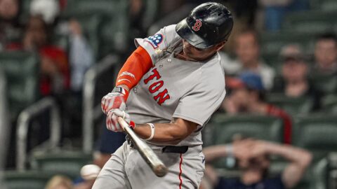 Boston Red Sox third baseman Rafael Devers