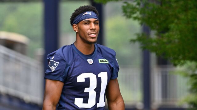 New England Patriots safety Craig Woodson