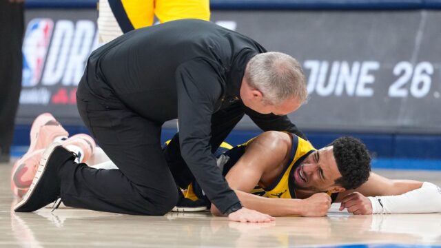 Indiana Pacers guard Tyrese Haliburton