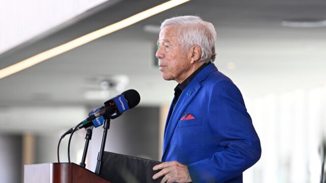 New England Patriots owner Robert Kraft