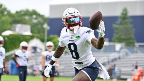 New England Patriots wide receiver Stefon Diggs