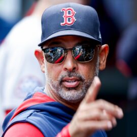 Boston Red Sox manager Alex Cora