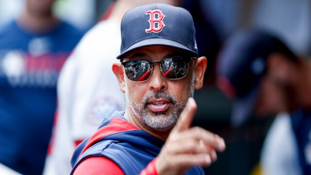 Boston Red Sox manager Alex Cora