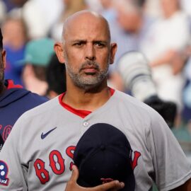 Boston Red Sox manager Alex Cora