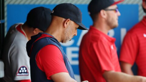 Boston Red Sox manager Alex Cora