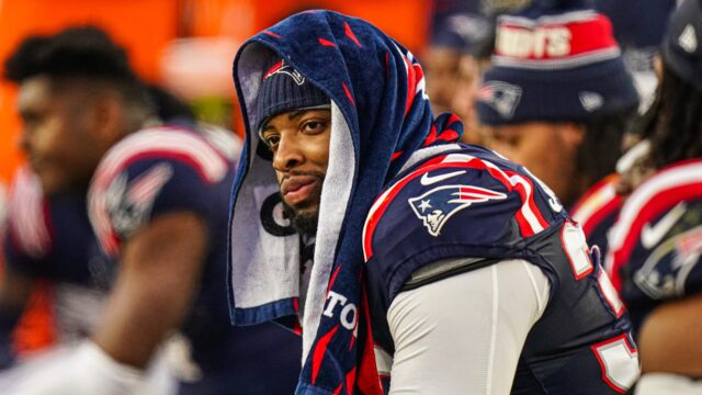 New England Patriots linebacker Anfernee Jennings