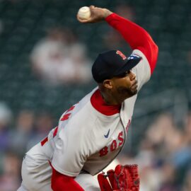 Boston Red Sox closer Aroldis Chapman