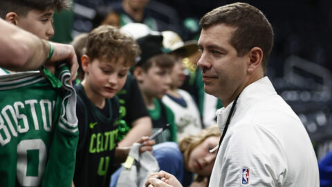 Boston Celtics president of basketball operations Brad Stevens
