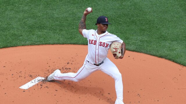 Boston Red Sox starting pitcher Brayan Bello