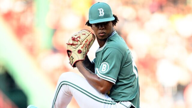 Boston Red Sox pitcher Brayan Bello