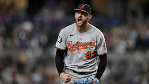 Tampa Bay Rays pitcher Bryan Baker