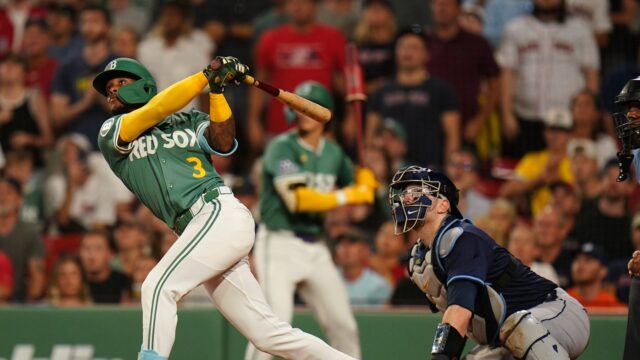 Boston Red Sox outfielder Ceddanne Rafaela
