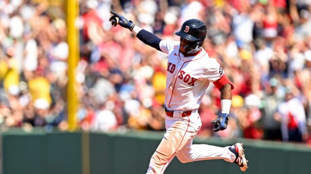 Boston Red Sox outfielder Ceddanne Rafaela