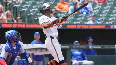 Baltimore Orioles outfielder Cedric Mullins