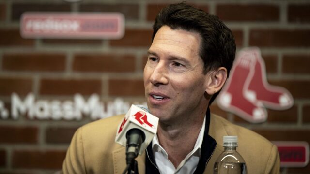 Boston Red Sox chief baseball officer Craig Breslow