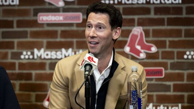 Boston Red Sox chief baseball officer Craig Breslow