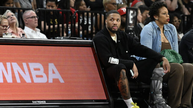 Portland Trail Blazers guard Damian Lillard