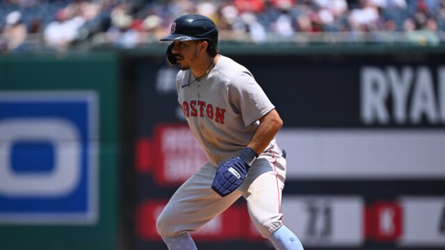 Boston Red Sox infielder David Hamilton