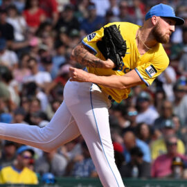 Boston Red Sox starting pitcher Garrett Crochet