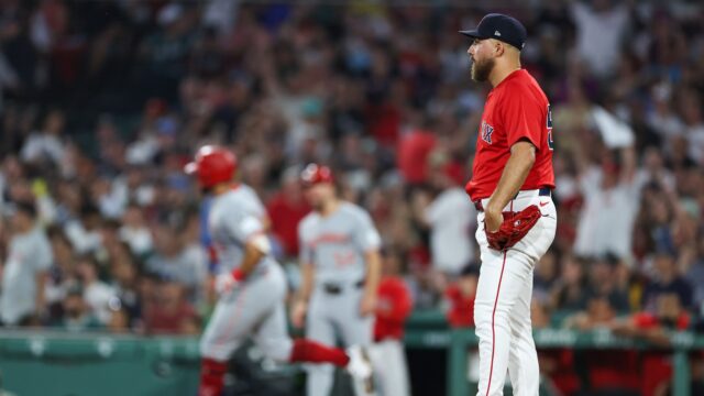 Boston Red Sox pitcher Greg Weissert