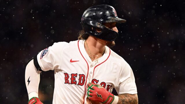 Boston Red Sox outfielder Jarren Duran