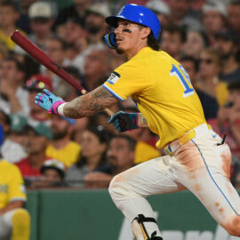 Boston Red Sox left fielder Jarren Duran