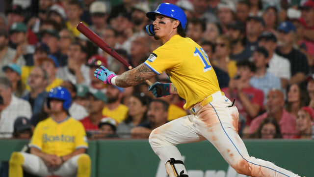 Boston Red Sox left fielder Jarren Duran