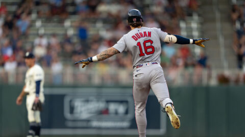 Red Sox outfielder Jarren Duran