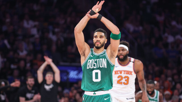 Boston Celtics forward Jayson Tatum