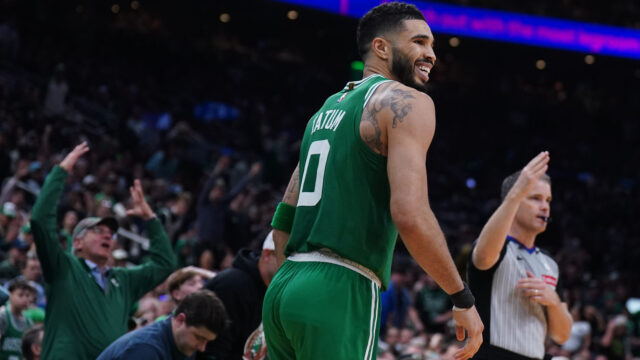 Boston Celtics forward Jayson Tatum