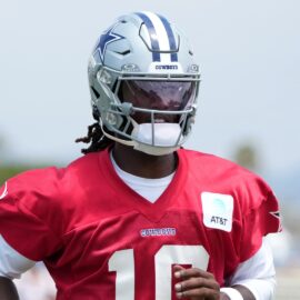 Dallas Cowboys quarterback Joe Milton III