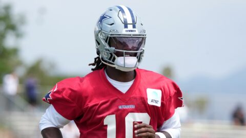 Dallas Cowboys quarterback Joe Milton III