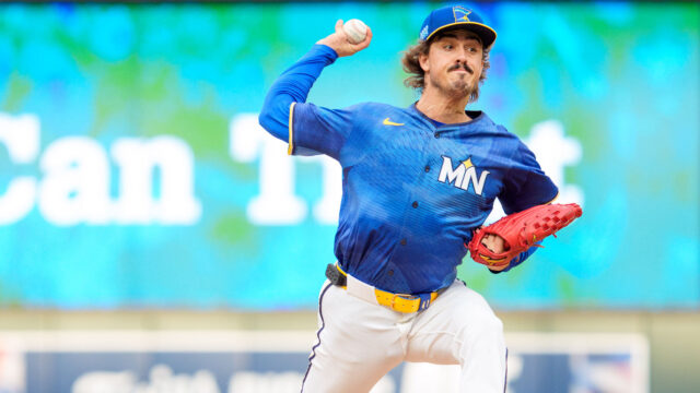 Minnesota Twins starting pitcher Joe Ryan