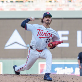 Minnesota Twins pitcher Joe Ryan