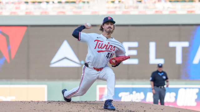 Minnesota Twins pitcher Joe Ryan