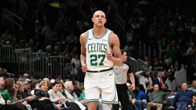 Boston Celtics forward Jordan Walsh