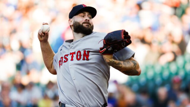 Boston Red Sox pitcher Lucas Giolito