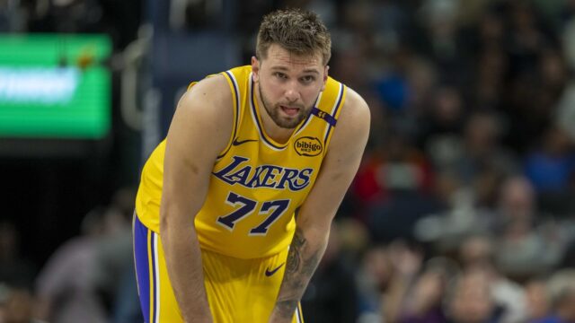 Los Angeles Lakers guard Luka Doncic