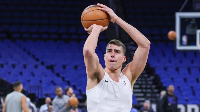 Boston Celtics center Luka Garza