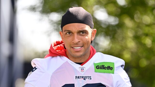 New England Patriots wide receiver Mack Hollins