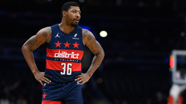 Los Angeles Lakers guard Marcus Smart