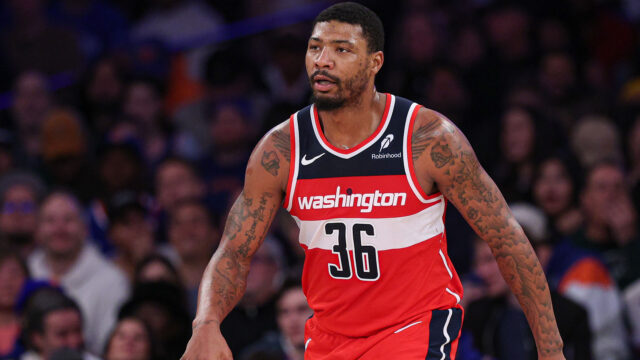 Los Angeles Lakers guard Marcus Smart