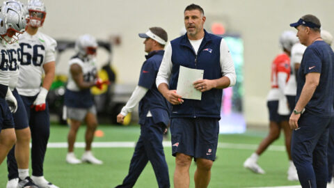 New England Patriots head coach Mike Vrabel