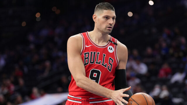 Boston Celtics center Nikola Vucevic