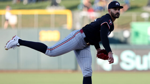 Minnesota Twins starting pitcher Pablo Lopez