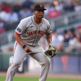 San Francisco Giants first baseman Rafael Devers