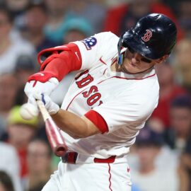 Boston Red Sox outfielder Roman Anthony