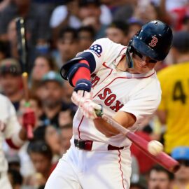 Boston Red Sox outfielder Roman Anthony