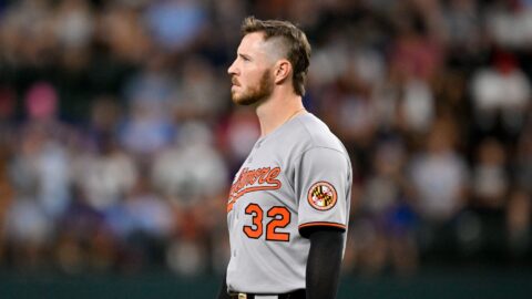 Baltimore Orioles first baseman Ryan O'Hearn