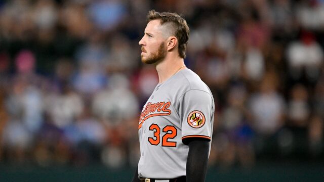 Baltimore Orioles first baseman Ryan O'Hearn